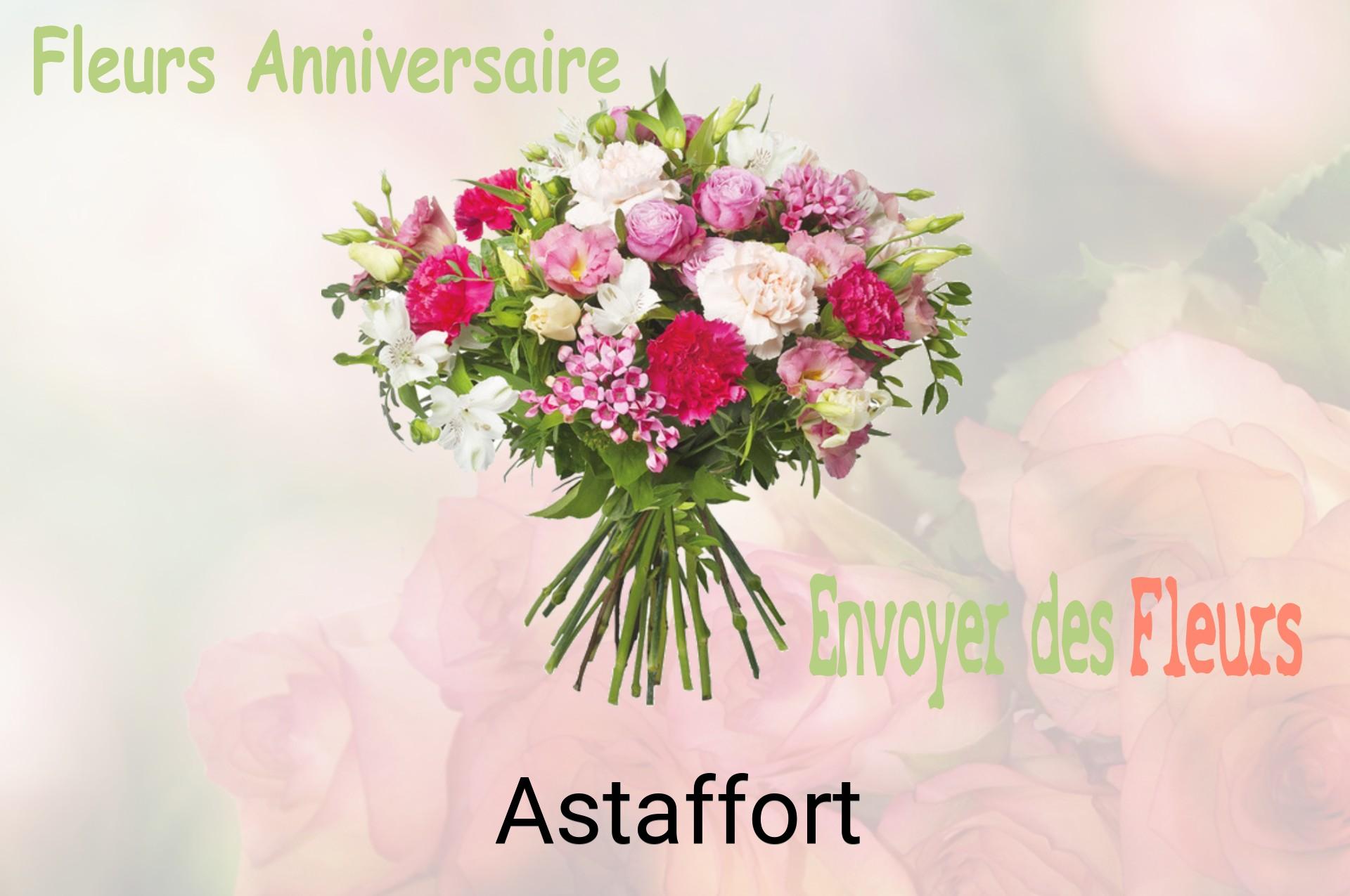 Bouquet de fleurs d’anniversaire livré à Astaffort